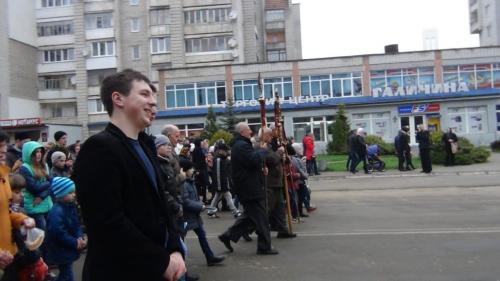 The Way of the Cross Novoyavorivsk, Ukraine April 10, 2016