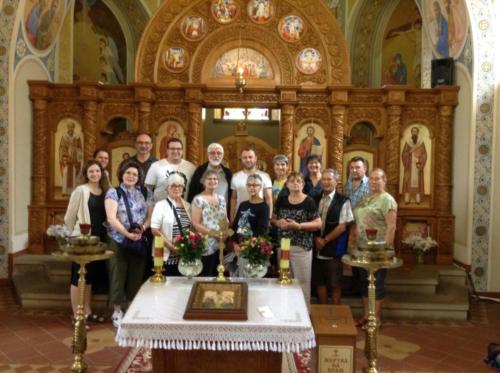 in Holy Trinity Greek Catholic church in Kamianetz Podilsk
