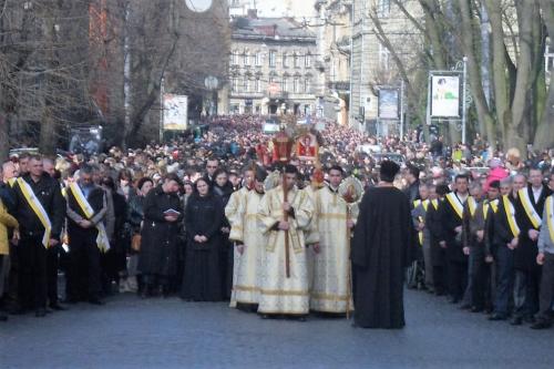 The Way of the Cross Lviv, Ukraine April 3, 2016